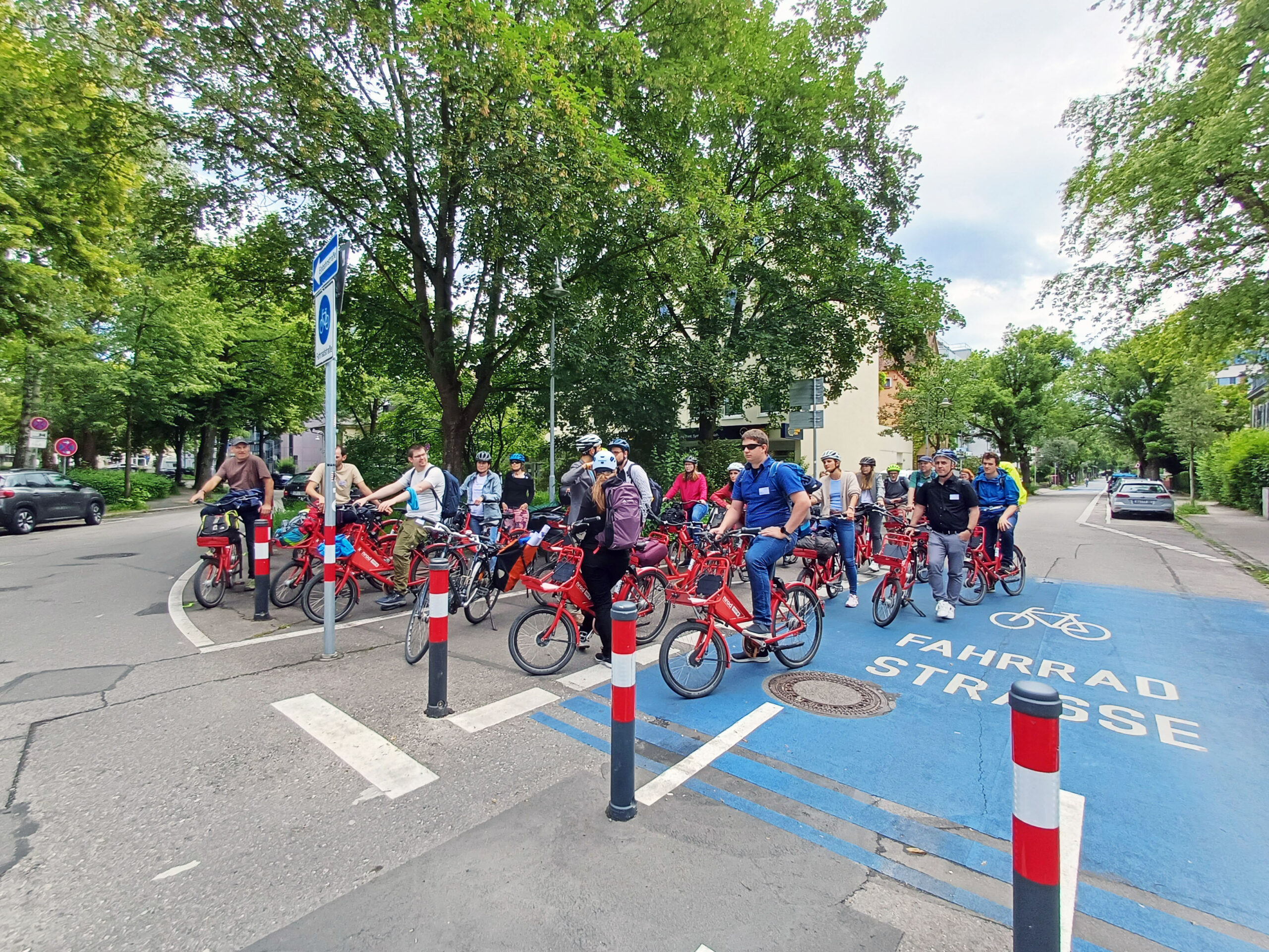 Fachexkursion des Lehrgangs Rad- und Fußverkehrsplaner*in an den Bodensee