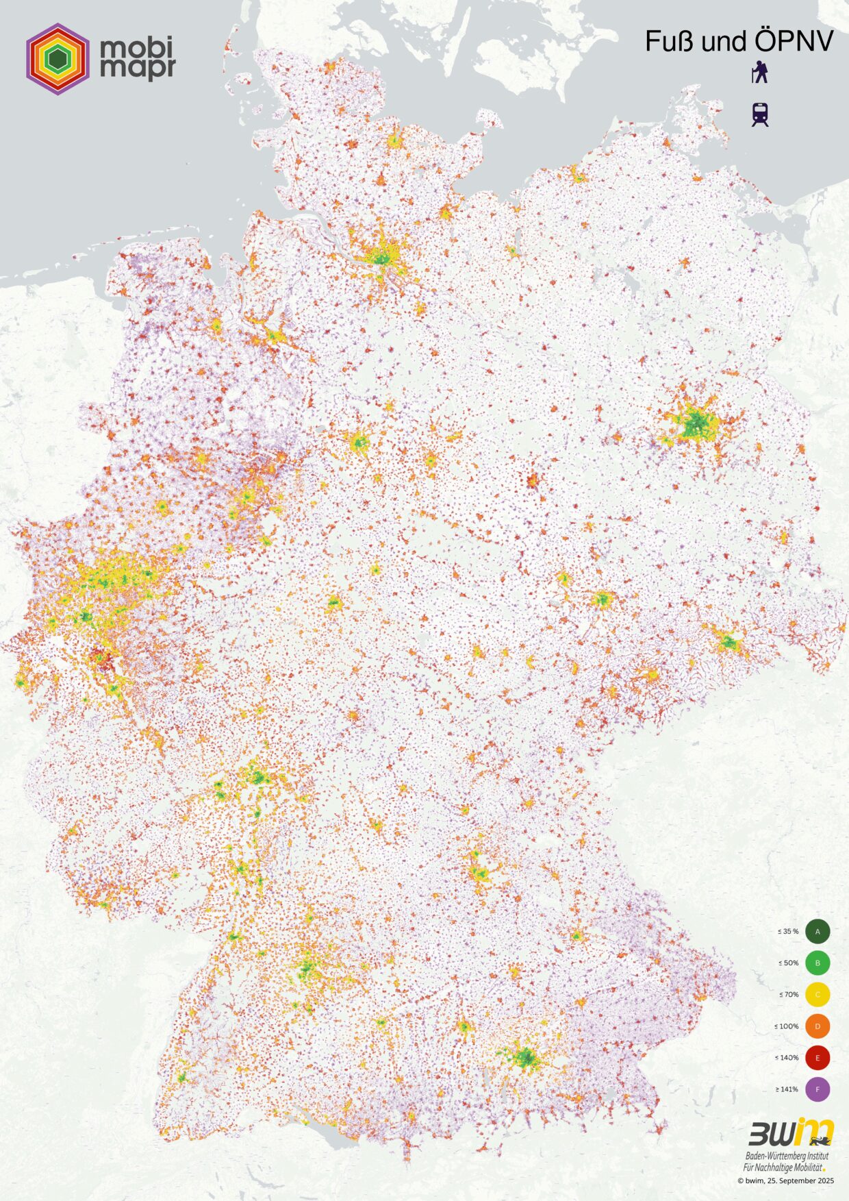 Fuß und ÖPNV
